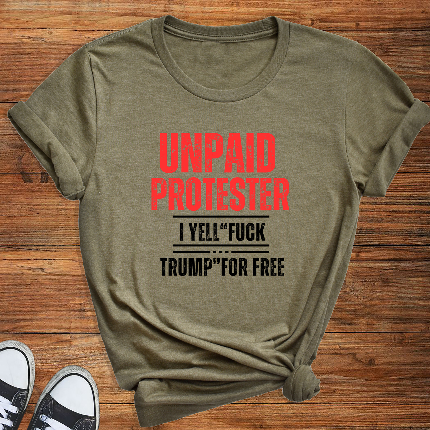 Unisex Unpaid Protester T-Shirt